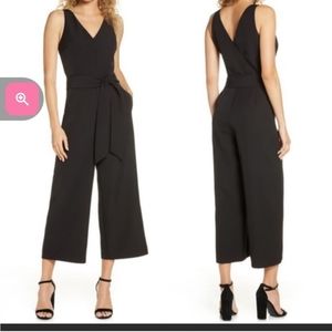 Sam Edelman Sleeveless Wide Leg Cropped Jumpsuit Size 6 NEW